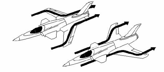 swept wing aircraft