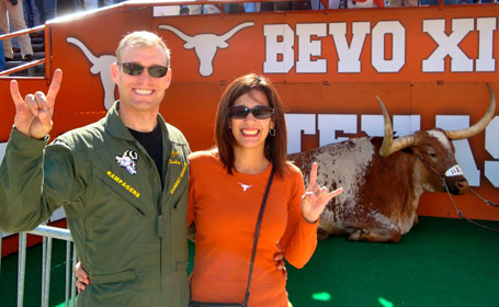photo of cassidy norman with wife