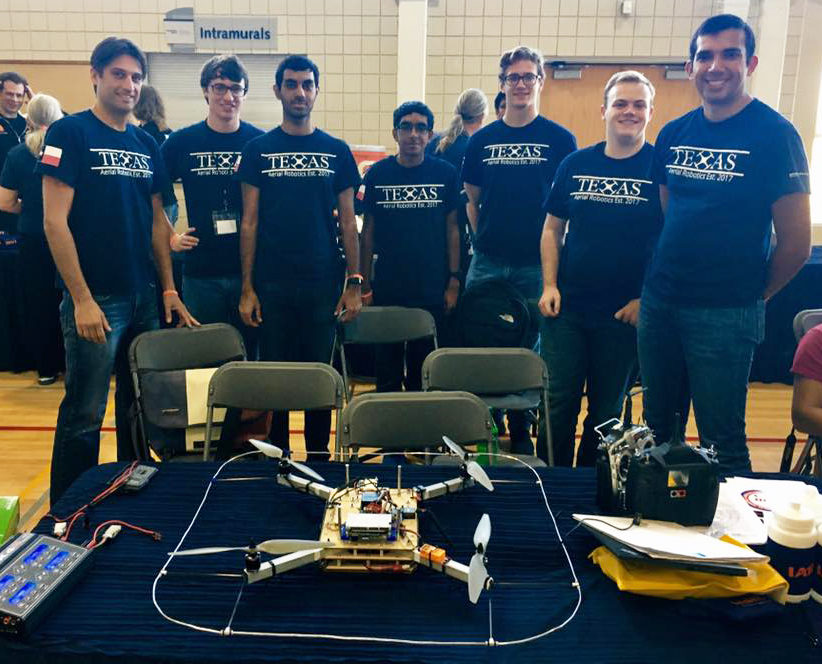 Texas Aerial Robotics team at IARC competition