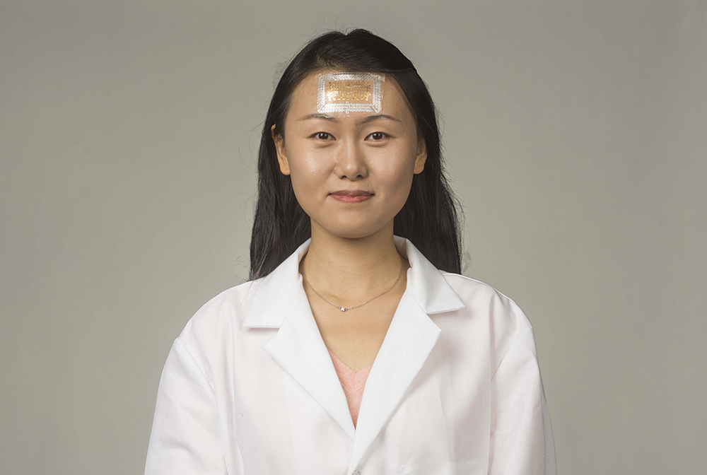 Nanshu Lu with e-tattoo