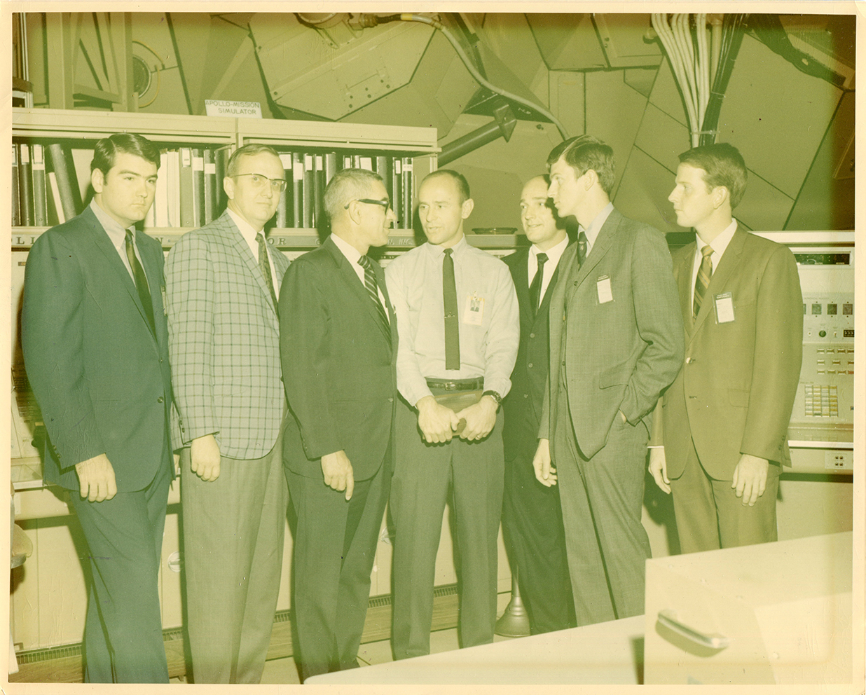 Alan Bean and alumni in 1969