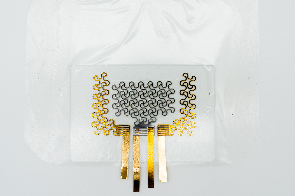 electronic tattoo heart monitoring image