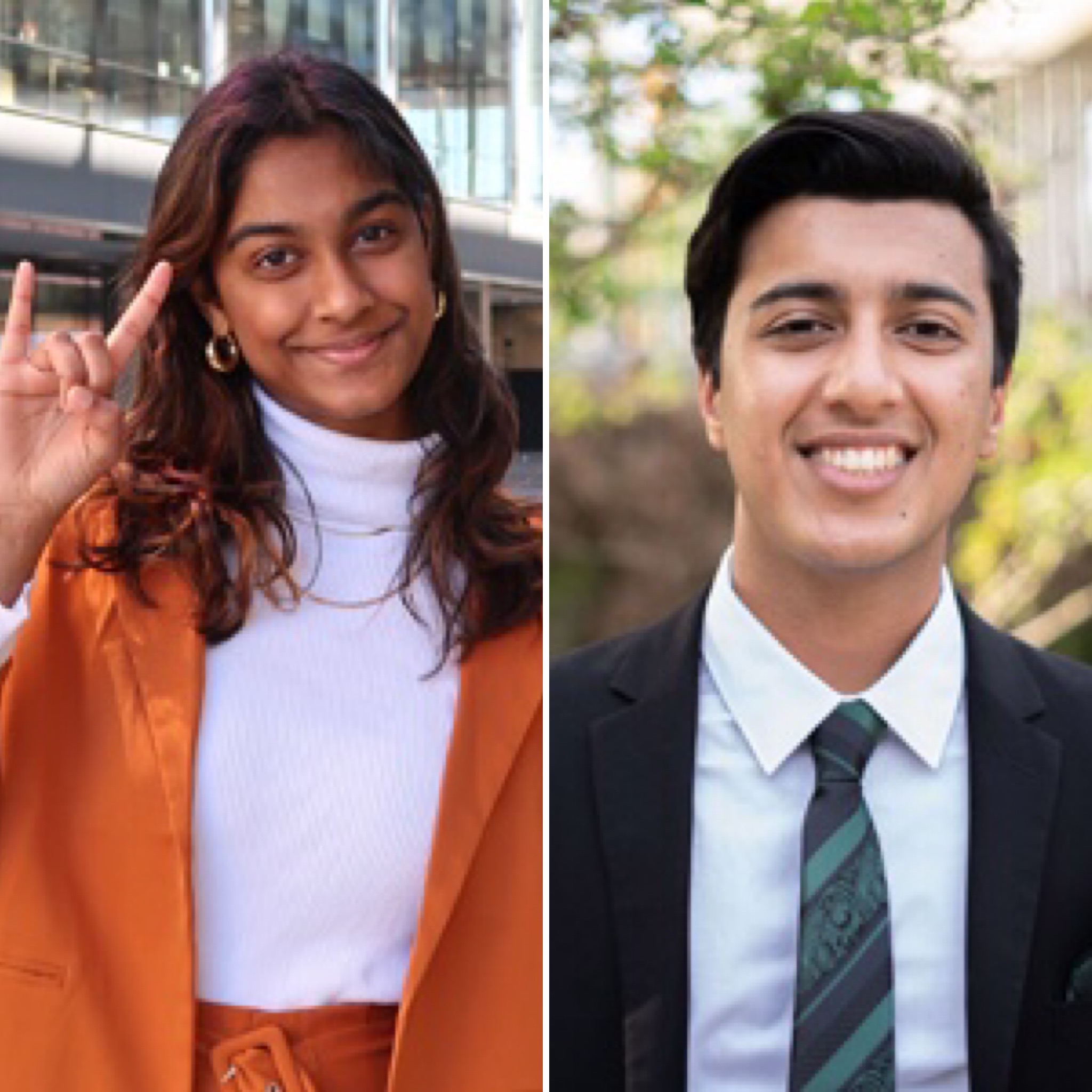 photo of catherine dominic and kashish singal