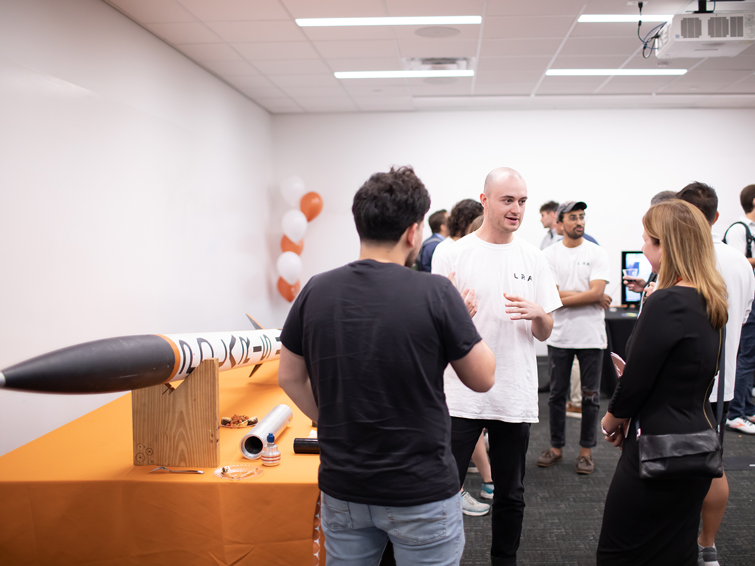 photo of student showcase at Go For Launch Event