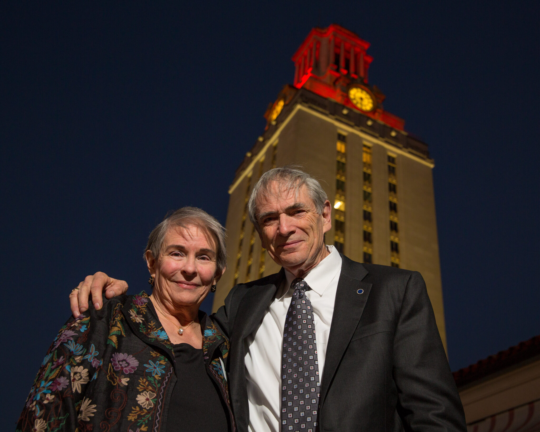 photo of Barbara and J. Tinsley Oden