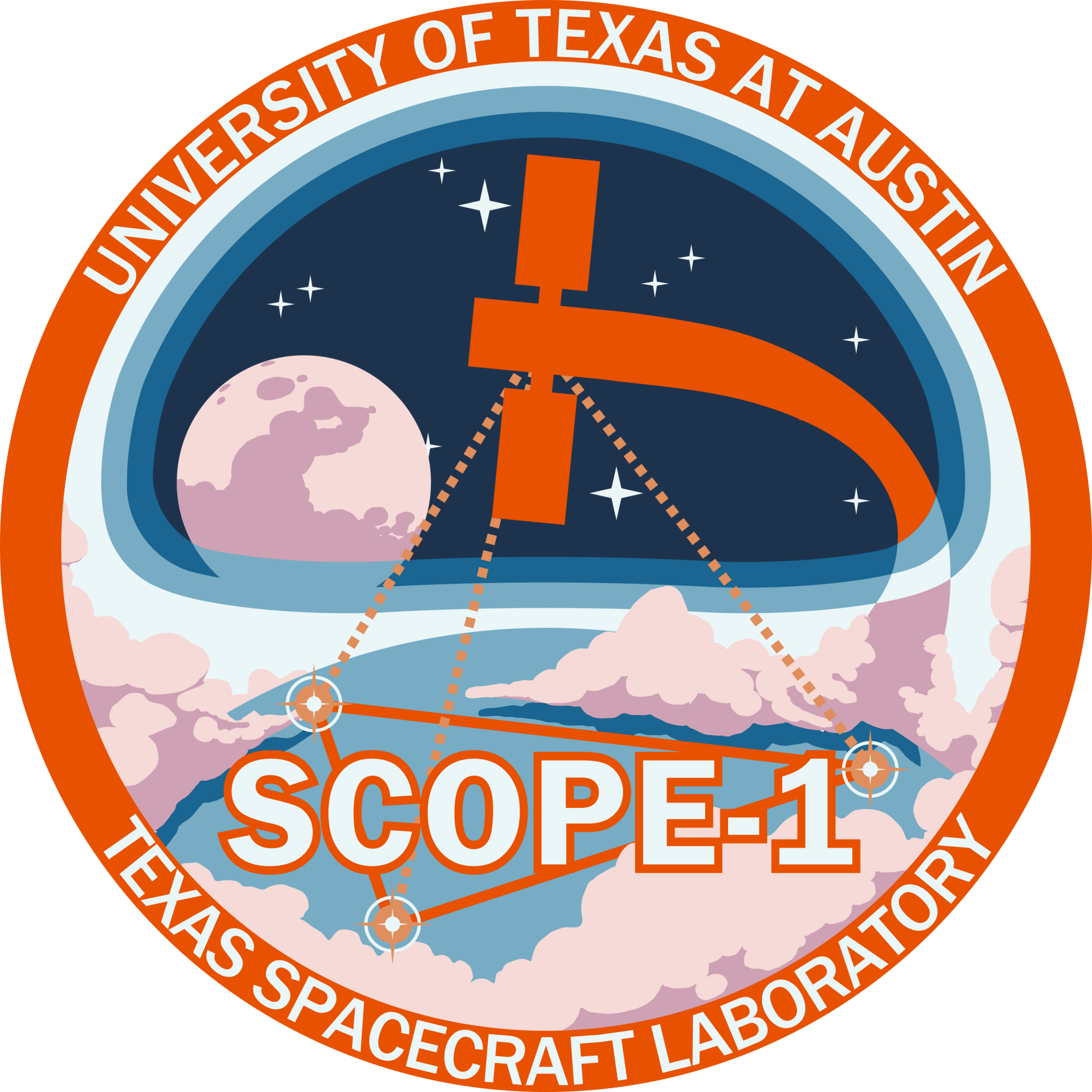 scope-1 mission patch graphic