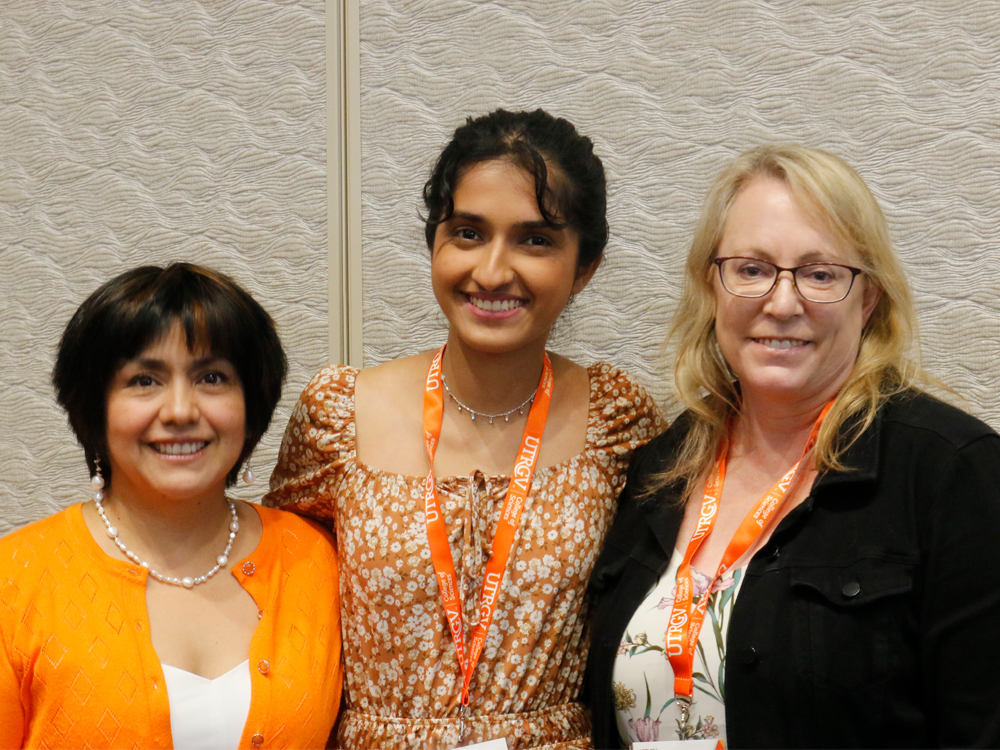 Ira Narang with UTRGV and Oden Institute researchers