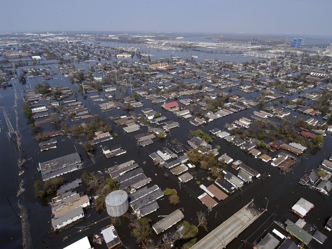 New Orleans aerial view