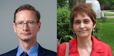 Jason Fleming, Seahorse Coastal Consulting LLC (L); Carola Kaiser, LSU (R).