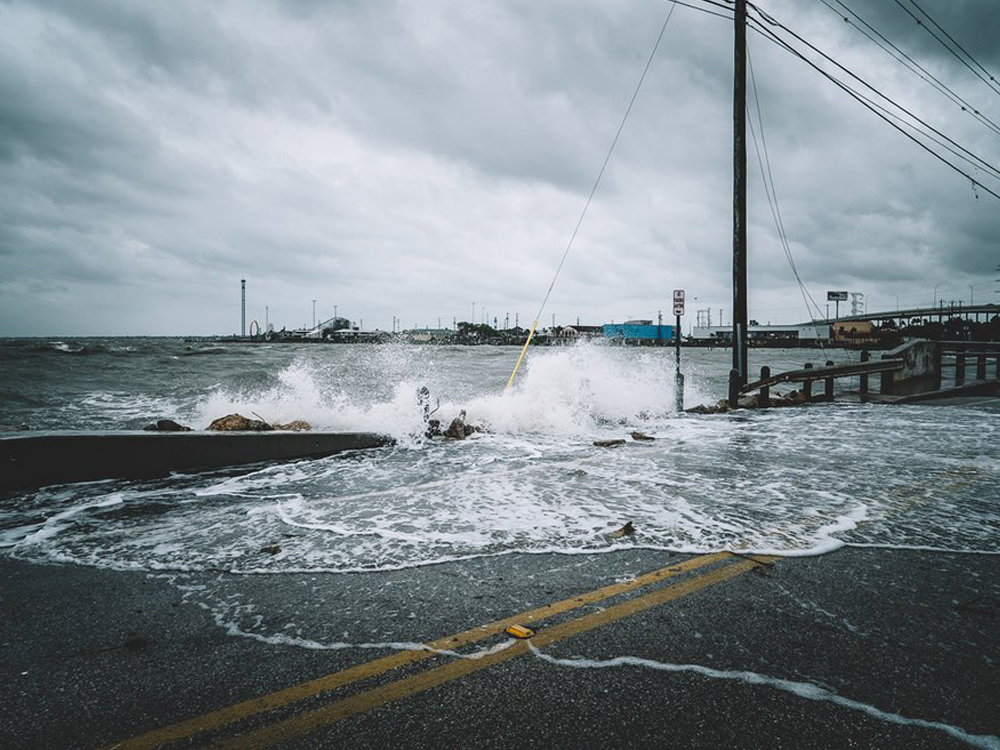 Hurricane Harvey storm surge