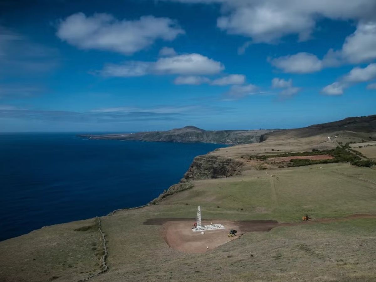 The Malbusca launch site in Portugal.